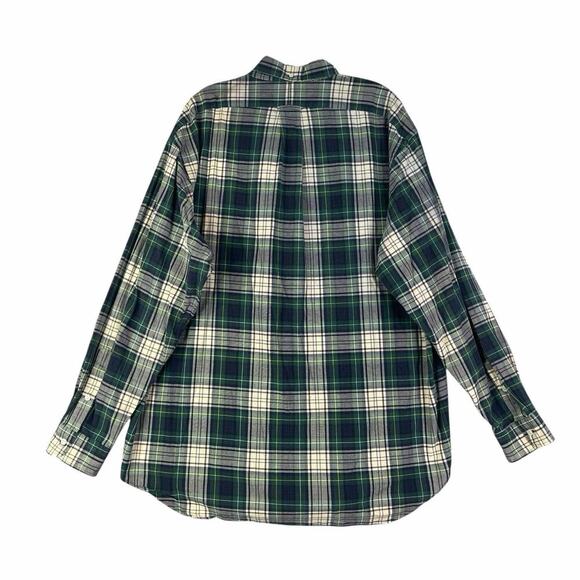 Polo Ralph Lauren Oxford Shirt Men’s Size XL Blake Green Plaid LS Button Down - Picture 3 of 8